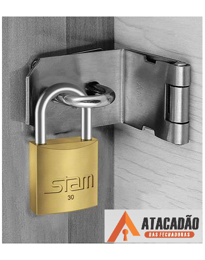 STAM CADEADO 30MM LATAO MACICO