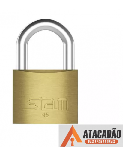 STAM CADEADO 45MM LATAO MACICO