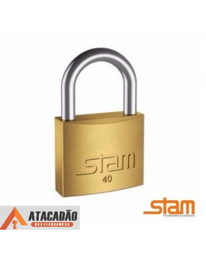 STAM CADEADO 40MM LATAO MACICO